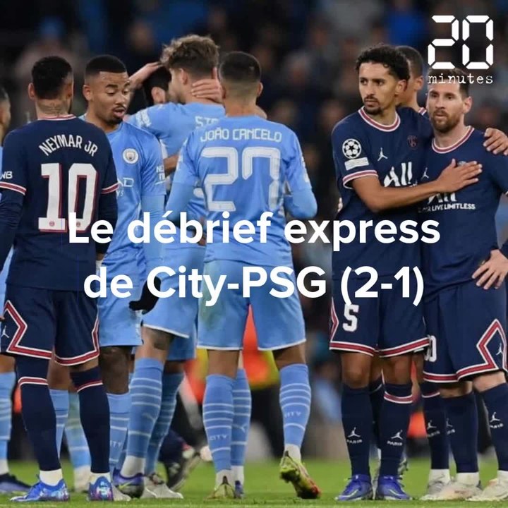 Ligue des champions: Le débrief express de Manchester City-PSG (2-1)
