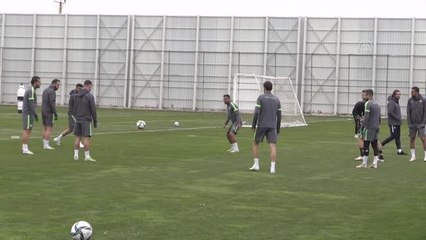 Konyaspor Gaziantep FK maçı hazırlıklarını sürdürdü