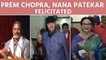 Prem Chopra, Nana Patekar felicitated