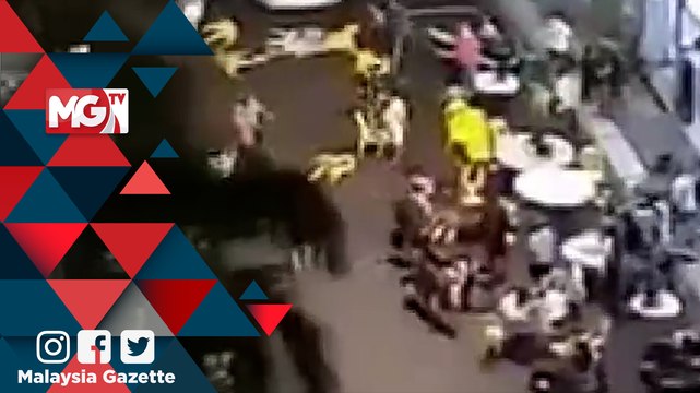 Polis kesan individu terlibat dalam pergaduhan di restoran