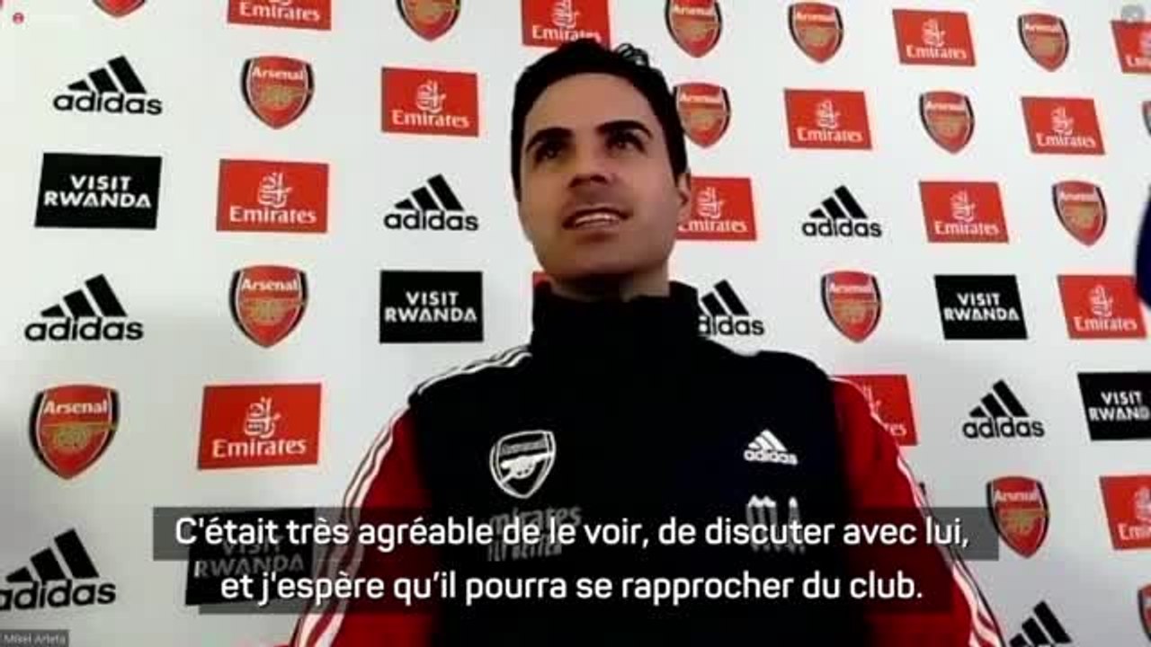 Arsenal - Arteta : "Nous serions ravis de voir Wenger se rapprocher du club"