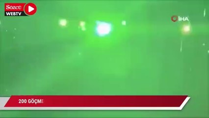 Yaklaşık 200 göçmenin Belarus'tan Polonya'ya geçme girişimine müdahale