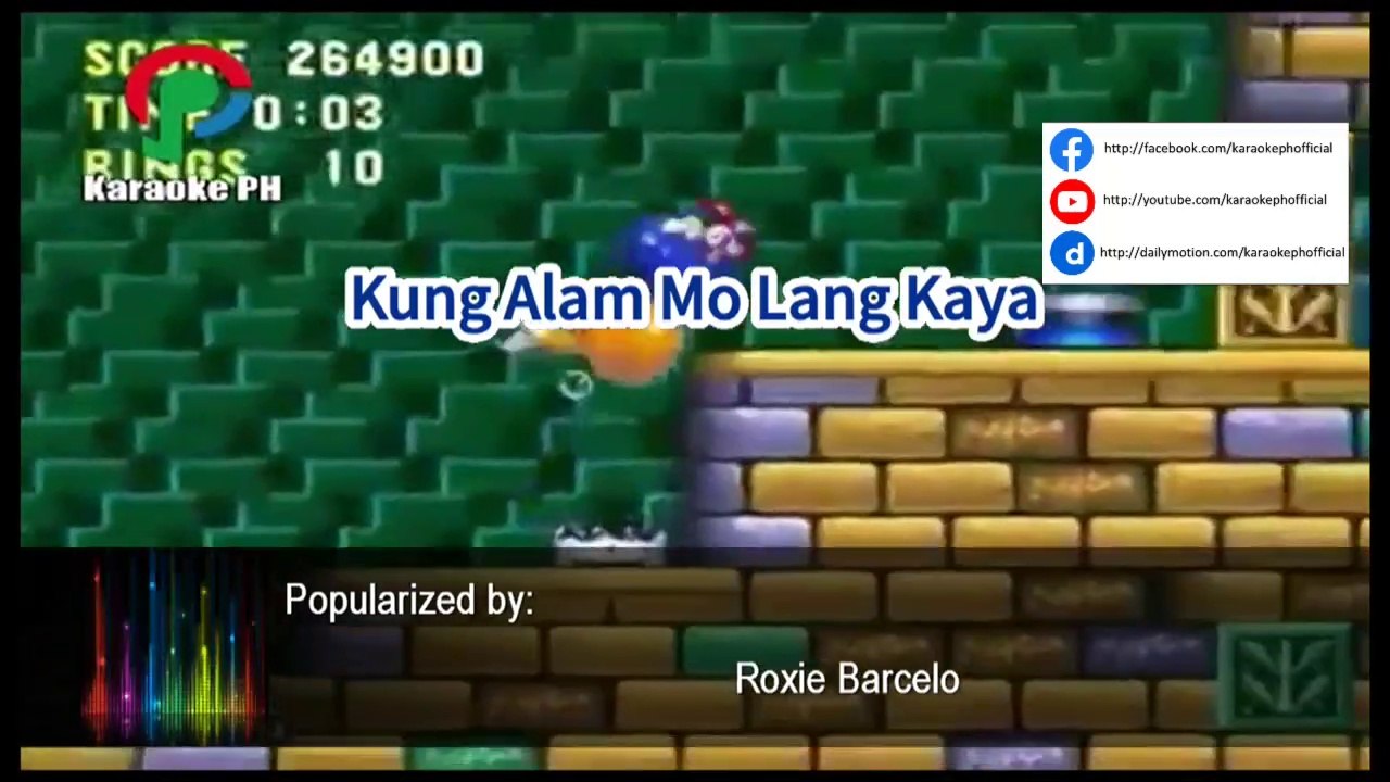 Roxie Barcelo Kung Alam Mo Lang Kaya Karaoke PH