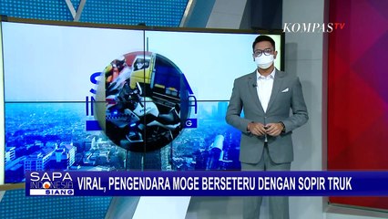 Rombongan Moge Tak Diberi Kesempatan Menyalip Picu Cekcok dengan Sopir Truk di Jalur Pantura!