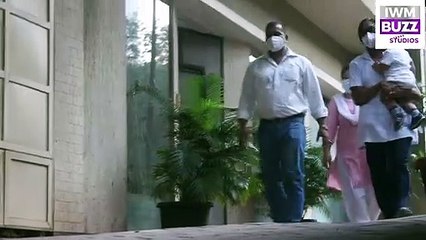 JAHANGIR ALI KHAN SPOTTED OUT-SIDE HER RESIDENCE BANDRA