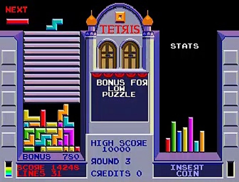 Tetris online multiplayer - arcade