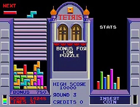 Tetris online multiplayer - arcade