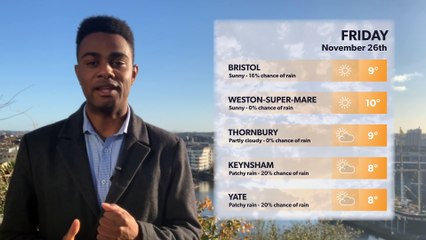 Bristol Five Day Weather Forecast