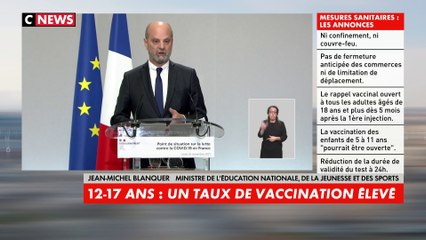 Jean-Michel Blanquer : «Un nouveau dispositif sera mis en place»