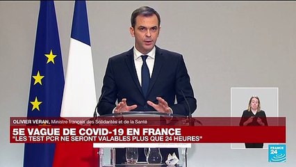 Covid-19 : le port du masque de nouveau obligatoire partout en intérieur (Véran)