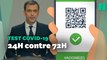 Pass sanitaire: Olivier Véran annonce une validité des tests de 24h au lieu de 72h