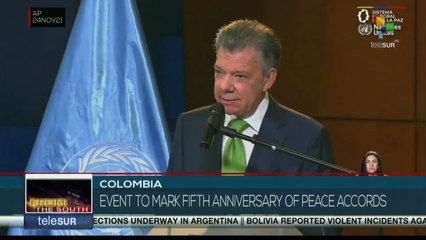 FTS 08:30 25-11: Peace accords in Colombia reach its fifth year