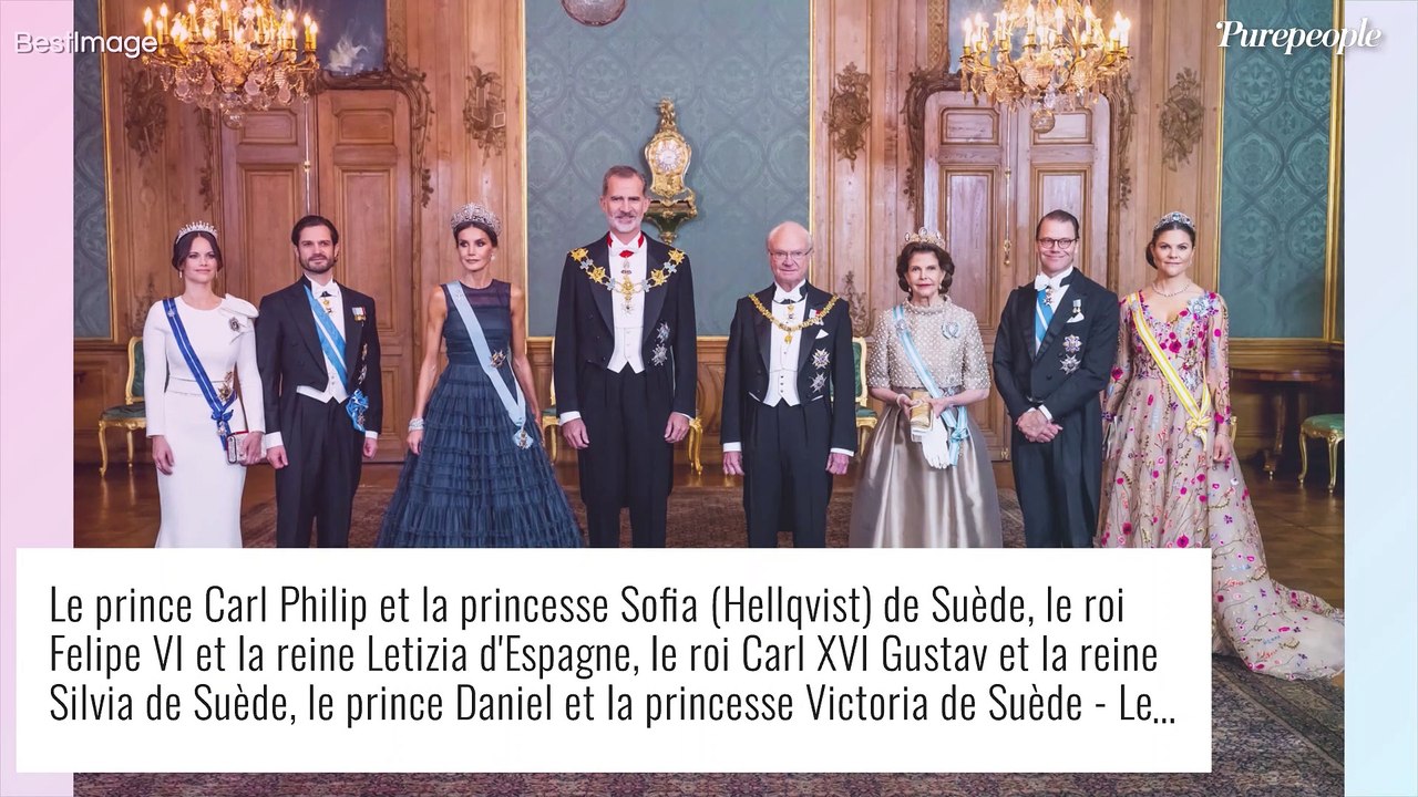 Letizia d'Espagne majestueuse : tiare XXL et robe... H&M ! La reine fait un sans faute