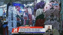 Ilang Pinoy, namimili na ng mga pamasko sa mga tiangge; Pero daing ng ilang nagtitinda, matumal pa rin ang benta | 24 Oras