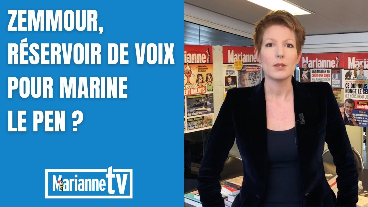 Zemmour, réservoir de voix pour Marine Le Pen ?