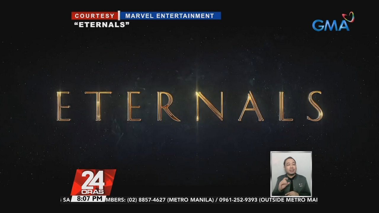 Up close and personal interview sa cast ng bagong Marvel superhero film na "Eternals" | 24 Oras