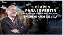 5 claves para invertir según Warren Buffett