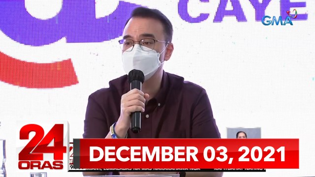 24 Oras Express: December 3, 2021 [HD]