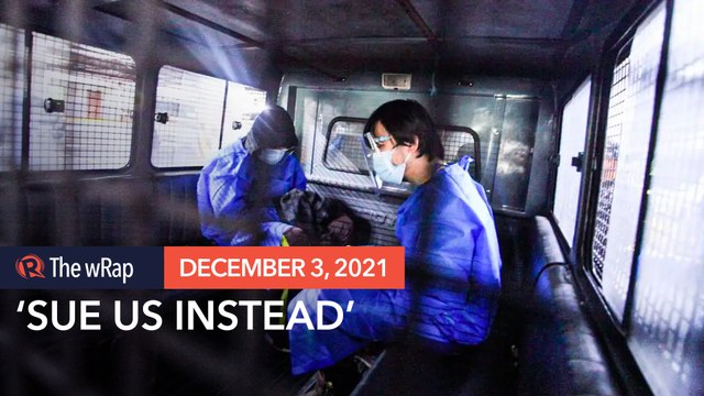 ‘Sue us instead’: Jailed Pharmally execs still won’t budge over missing documents