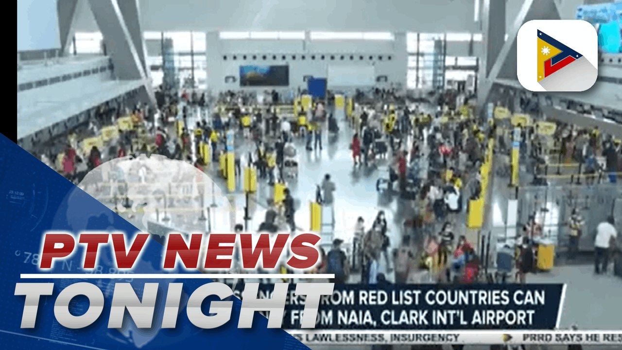 IATF reimplements stricter testing, quarantine for inbound international passengers coming from yellow, green list countries l via @Mela Lesmoras - PTV