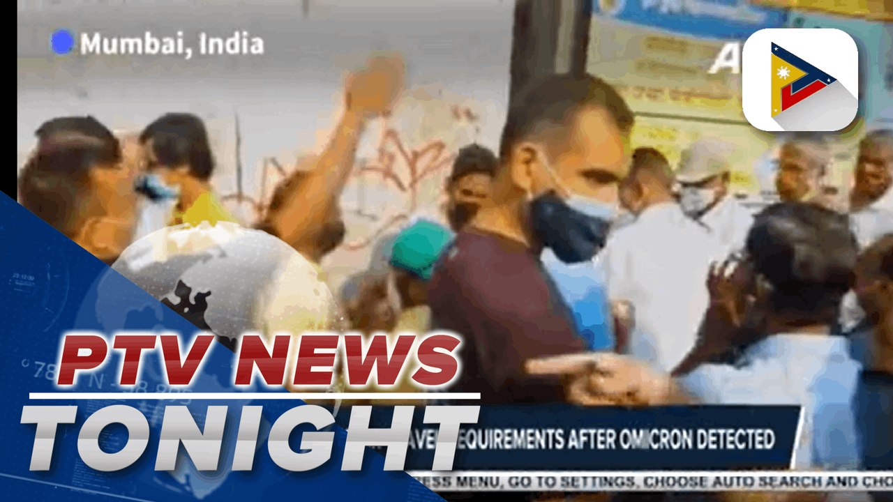 US enacting stricter travel requirements after Omicron detected; Germany to impose sweeping curbs for unvaccinated; South Korea holds mass Kimchi making event l via Meg Luna