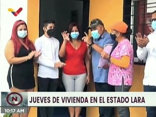Entérate | Gobernador Adolfo Pereira entrega viviendas dignas en la parroquia Agua Viva, Edo. Lara