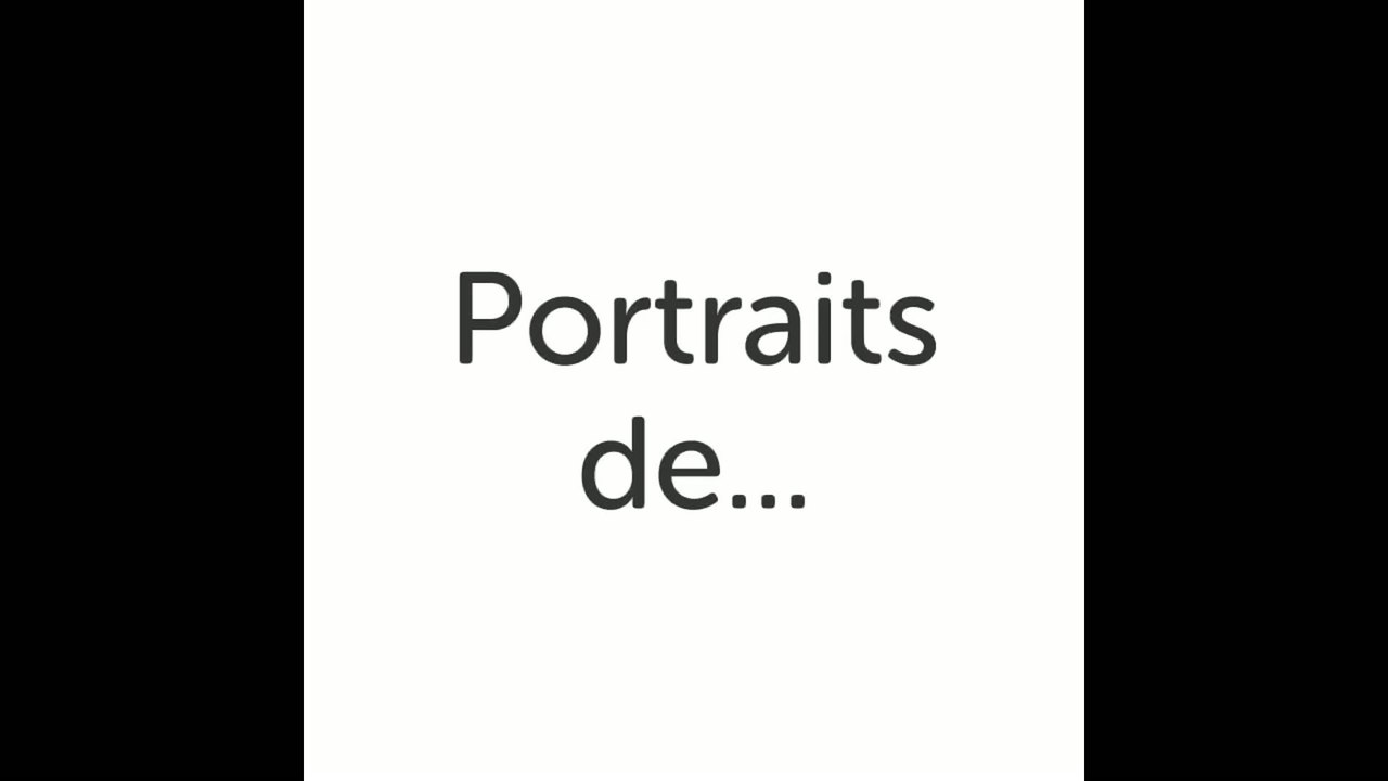 Portraits de...