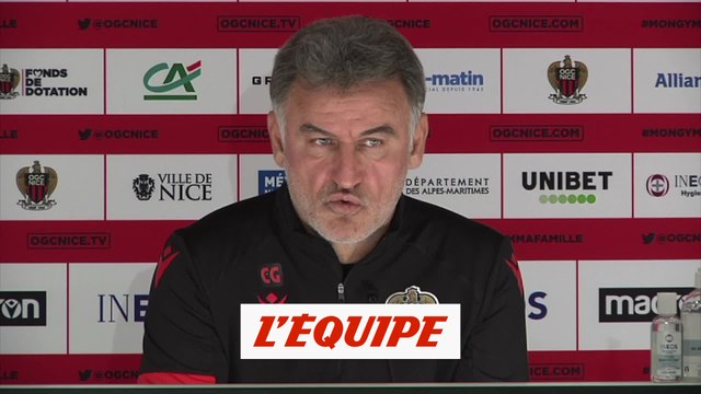 Galtier : «Interdiction de se relâcher» - Foot - L1 - Nice
