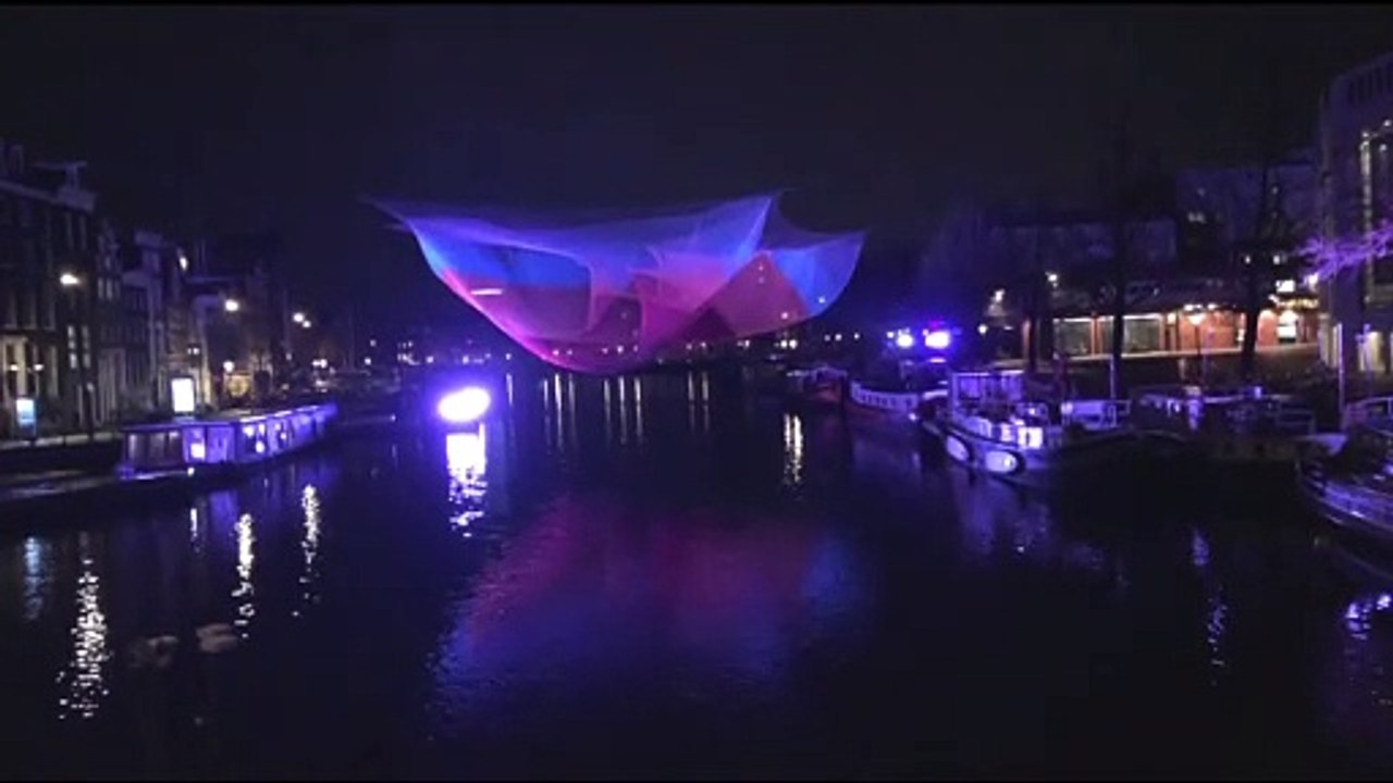 Amsterdam Light Festival mit 'homöopathischen' Besuchszeiten