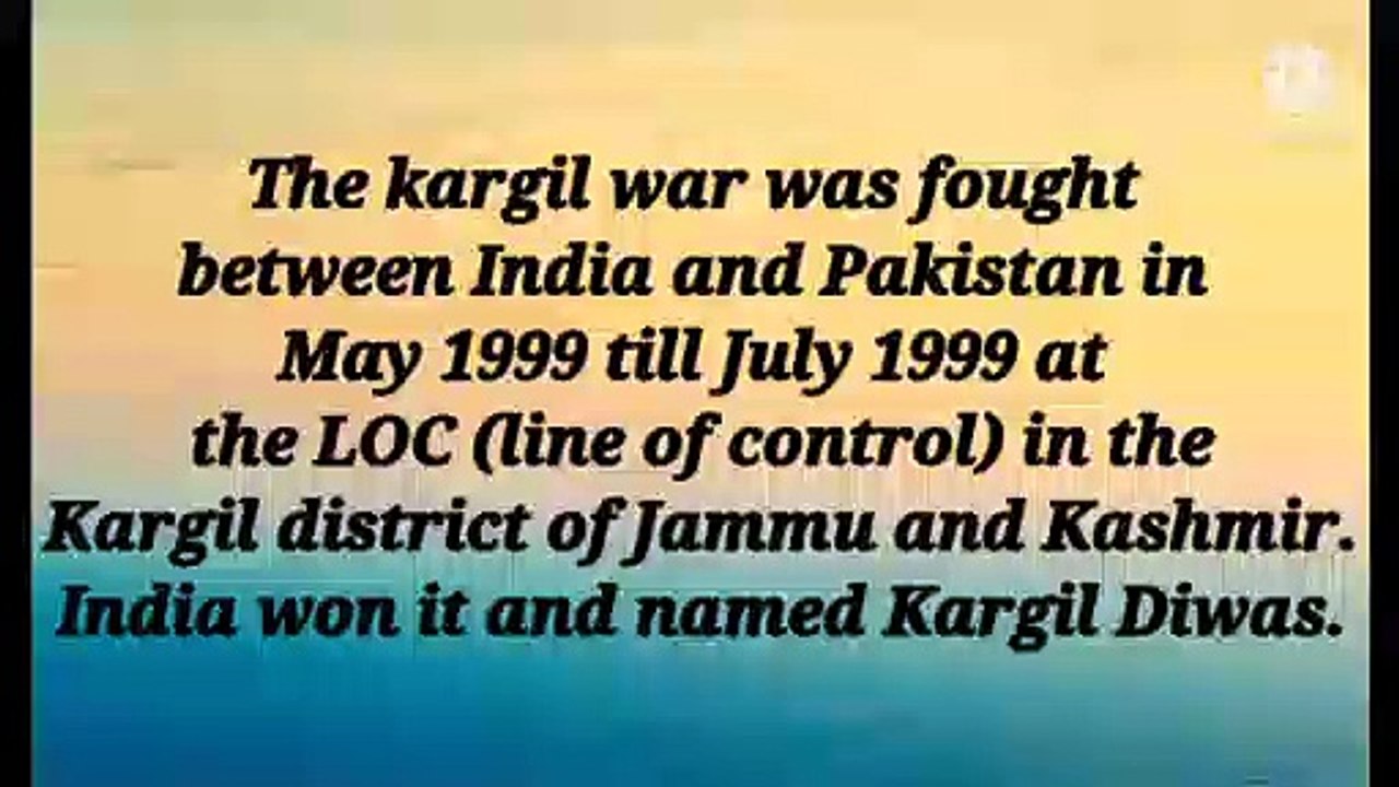 Kargil Vijay Diwas ll Kargil Diwas ll Kargil War