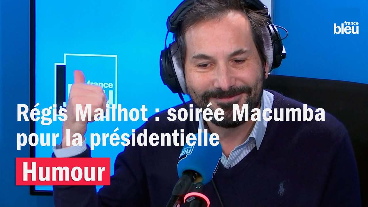 Régis Mailhot : soirée Macumba pour la présidentielle