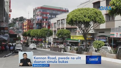 Kennon Road, pwede na ulit daanan simula Nov. 26 | Saksi