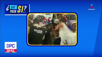 Boda termina con la detención del novio  | Qué pasa sí...