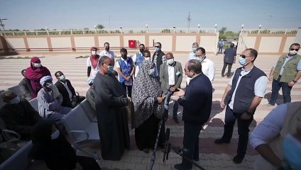 أهالى أسوان لـ"الرئيس السيسى": كنا في سابع أرض وحضرتك طلعتنا لعنان السماء