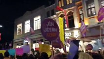 Kadınların eyleminde 'Hükümet istifa' sloganları