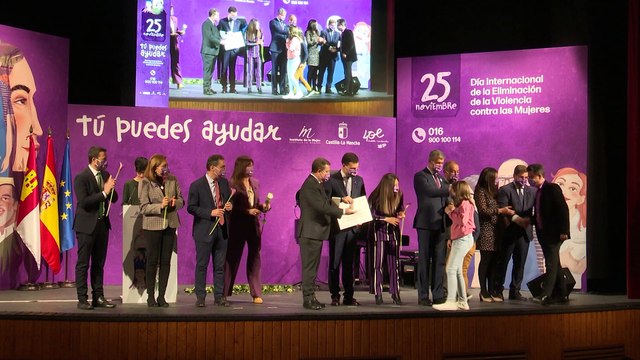 El acto del Día contra la Violencia de Género en C-LM reivindica la lucha contra el negacionismo