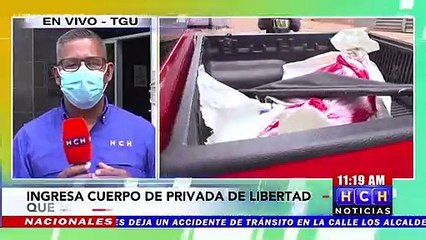 ¡Ingresa a Medicina Forense cuerpo de una privada de libertad fallecida en PNFAS!