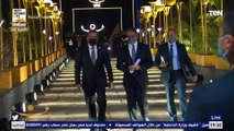 توافد الحضور على حفل افتتاح طريق الكباش من بينهم وزير الآثار والاتصالات
