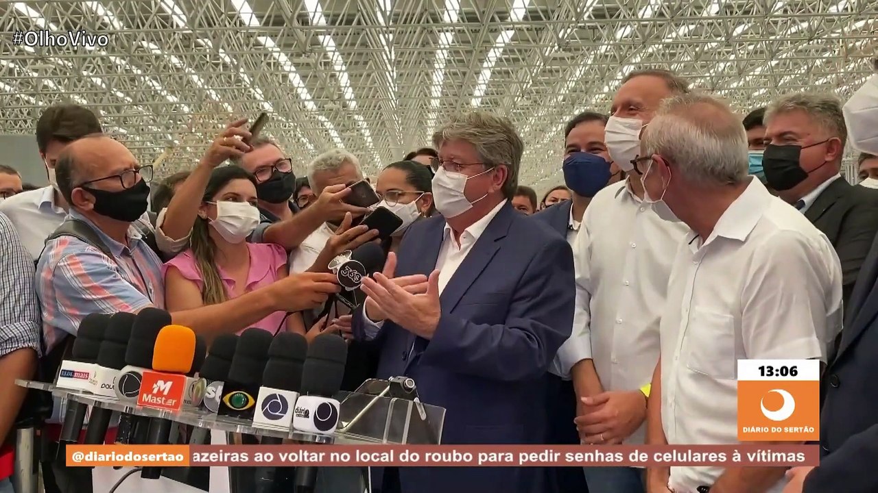 Ao lado de Efraim e Aguinaldo, João Azevêdo diz que ainda não é hora de anunciar nome para Senado