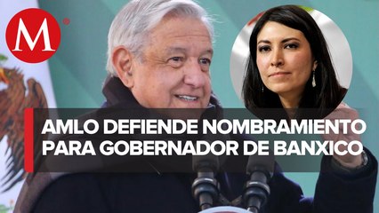 AMLO confía que Senado ratifique a Victoria Rodríguez como gobernadora del Banxico