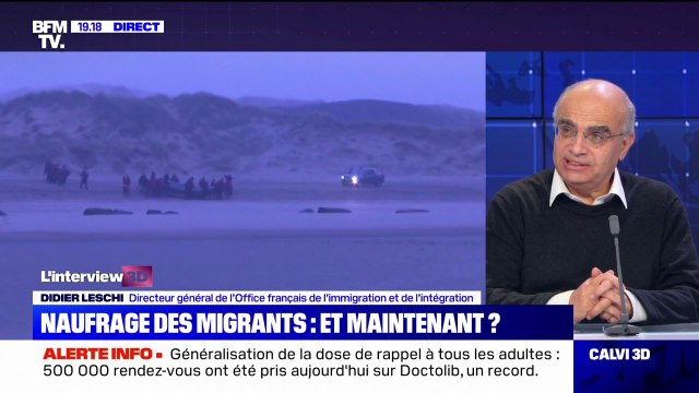 Didier Leschi à propos des migrants à Calais: Moins d'un tiers des personnes à qui on propose des hébergements de longue durée l'acceptent