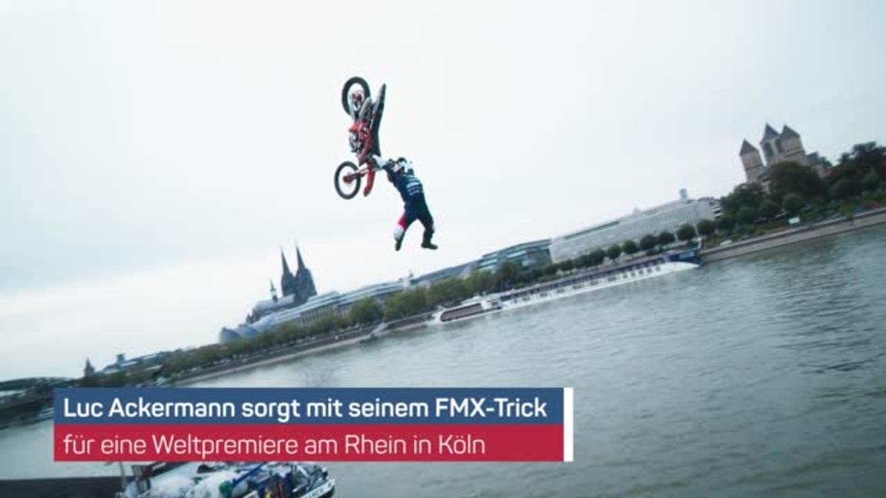 Deutscher FMX-Weltmeister sorgt für Weltpremiere