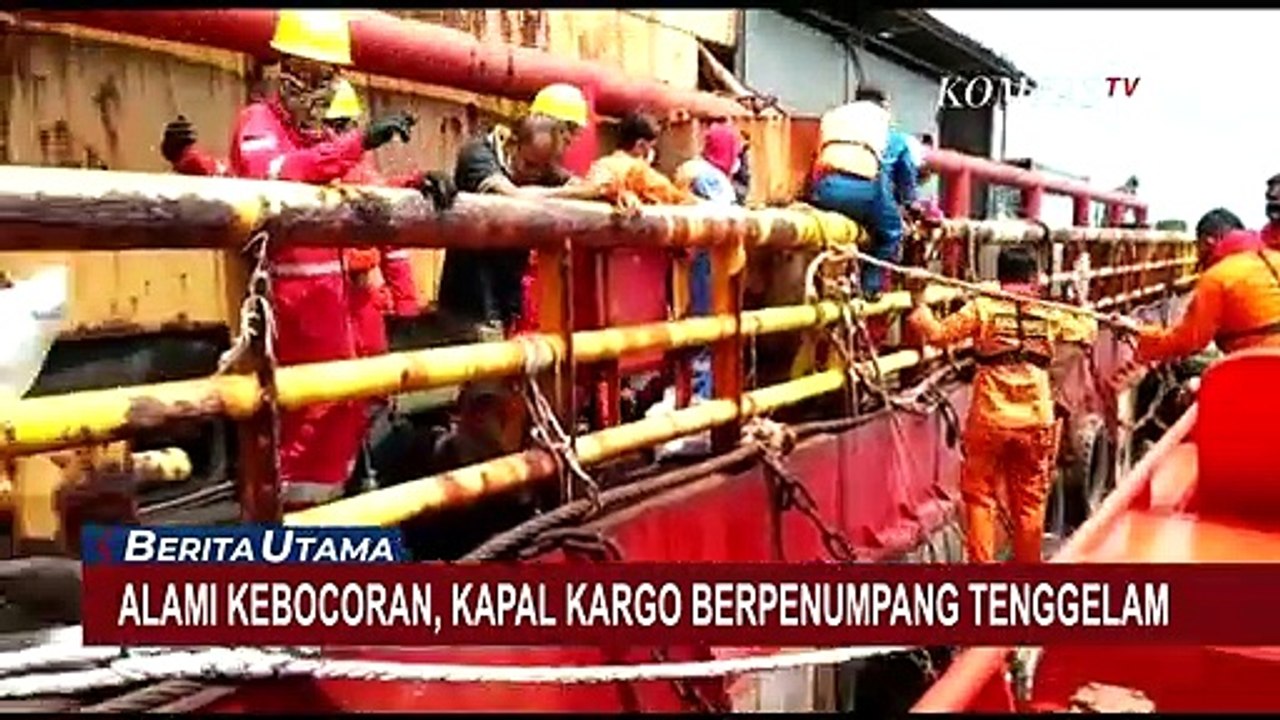 Kapal Kargo Tenggelam, Belasan Penumpang Berhasil Diselamatkan, Berikut Proses Evakuasi Korban
