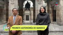 Cumpliré con autonomía de Banxico: Victoria Rodríguez Ceja