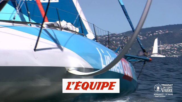 Victoire du duo Ruyant-Lagravière en Imoca - Voile - Transat Jacques-Vabre