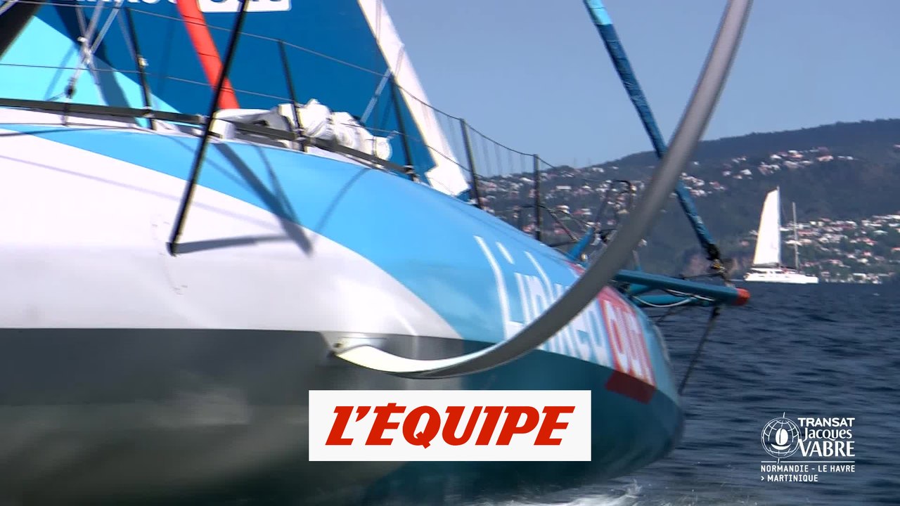 Victoire du duo Ruyant-Lagravière en Imoca - Voile - Transat Jacques-Vabre