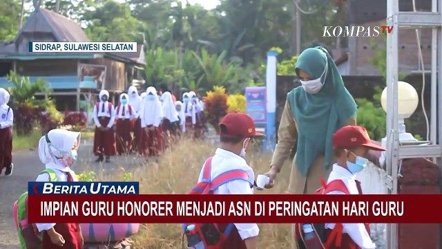 Perjuangan Guru Honorer, Berharap Diangkat Jadi ASN di Peringatan Hari Guru!
