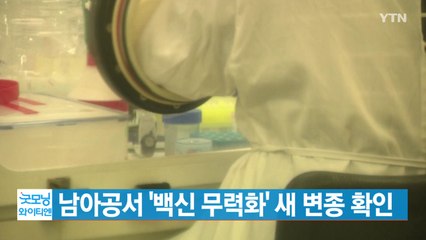 [YTN 실시간뉴스] 남아공에서 '백신 무력화' 새 변종 확인 / YTN
