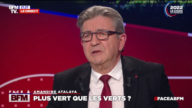 Jean-Luc Mélenchon sur le changement climatique: Je pense que toutes les conditions sont réunies pour l'effondrement