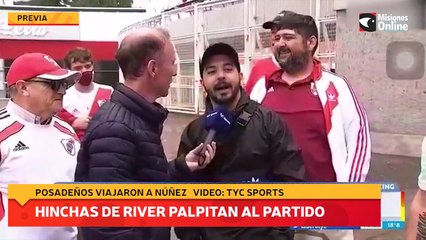Hinchas de River Plate viajan desde Posadas para alentar en el partido ⚽